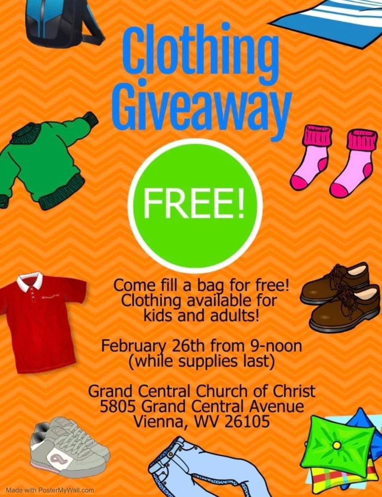 Clothing Giveaway | Parkersburg High